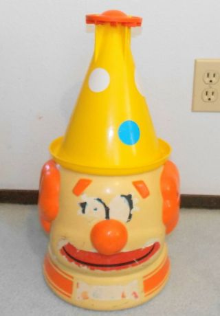 Vintage Wham - O Fun Fountain Clown Hat Sprinkler - Floating Hat