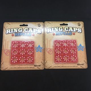 Ring Caps Cap Gun Refill Set Of 2 Packs 27 8 - Shot Rings Per,  432 Total Shots