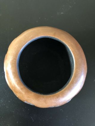 Native American Pueblo Pottery Bowl Vintage Signed 3