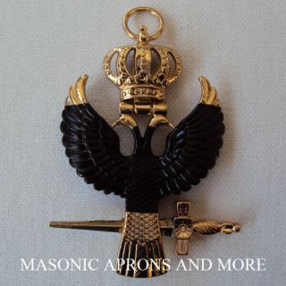 Masonic – Rose Croix 31st Degree Collarette Eagle Jewel (ma - 4421)