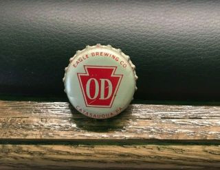 Vintage Old Dutch Beer Pa Tax Pint Cork Bottle Cap Eagle Brg Co Catasauqua Pa