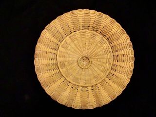 Vintage Iroquois Split Ash Basket Native American Indian