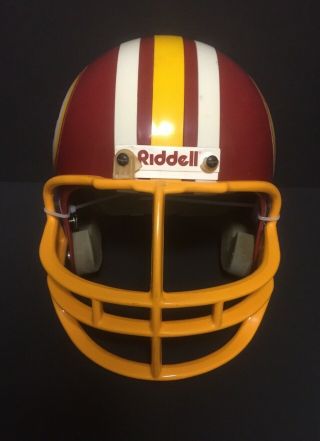 Vintage Riddell Large Usa Washington Redskins Football Helmet