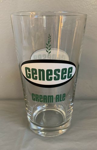 Genesee Cream Ale 16 Oz.  Beer Glass