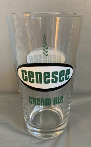 Genesee Cream Ale 16 Oz.  Beer Glass 3