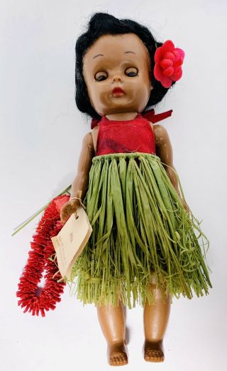 Vintage Miss Hawaii Doll Hula Outfit 7.  5 