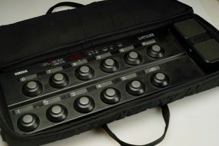 Vintage Yamaha Mfc10 Midi Foot Controller With Case,  Cables & Power Adapter
