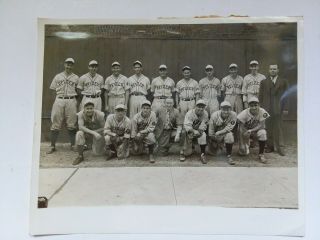 Vintage Photo Pfizer Baseball Team 1920s?