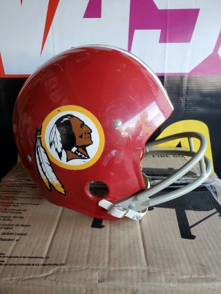Vintage Washington Redskins Rawlings Football Helmet 2 - Bar Facemask M