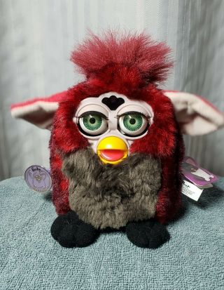Vintage 1998 1999 Furby 70 - 800 Generation 7 Red Wolf