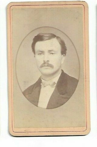 Unidentified Man; Photo By Camp Thomas,  St Charles,  Mn (4108)
