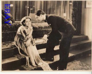 Clark Gable Stares At Norma Shearer A Soul Vintage Photo