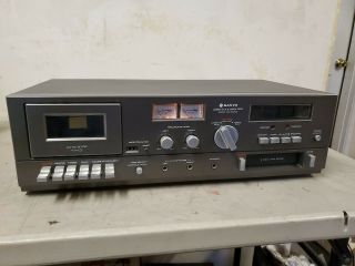 Sanyo Rd 8400a 8 Track Cassette Deck Vintage Stereo