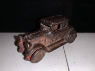 Vintage Cast Iron Model T / Sedan (hubley ?) 3 1/2 " L - 1 1/2 " T