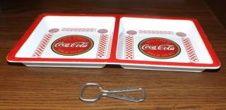 vintage Coca Cola bottle opener and tray collectibles WIRE STYLE OPENER 2