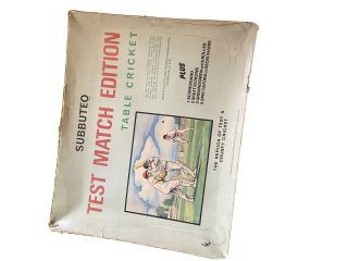 Vintage Subbuteo Cricket Test Match Edition
