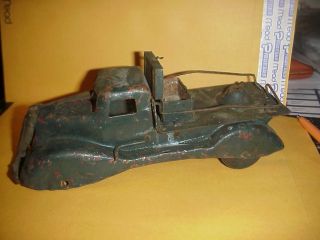 Vintage Pressed Steel Toy Search Light Tin Truck 30s 40s Wyandotte ?