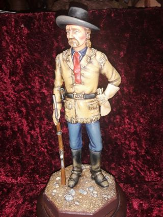 General Custer Statue Figurine Limited Edition 2/5 Signed By Artist Terry Worste
