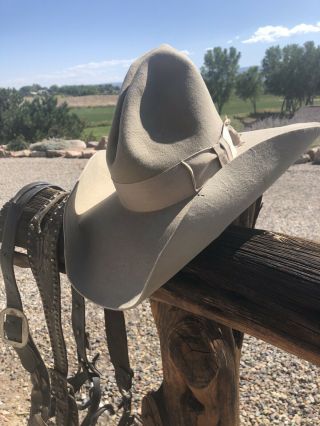 Old Marked Stetson Cowboy Hat