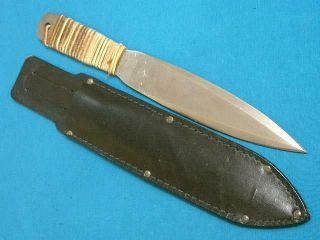Vintage Blackjack Effingham Usa Broadhead Sport Thrower Dirk Dagger Boot Knife