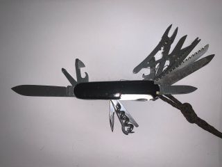 Victorinox Black Swisschamp Swiss Army Knife 2