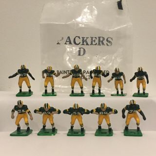 Vintage Green Bay Packers Players With Bag Tudor Electric Football Haiti