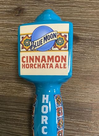 Blue Moon Cinnamon Horchata Ale - Tap Handle - Draft - Kegerator - Home Brew