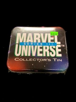 1992 Marvel Universe Series 3 Factory Set In Tin In