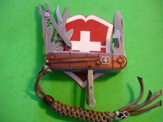 Ntsa Swiss Army Victorinox Multifunction Pocket Knife Onyx Deluxe Tinker