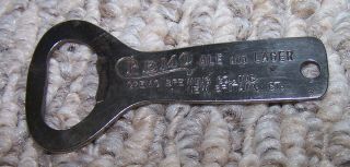Vintage Cremo Ale And Lager Beer Bottle Opener Cremo Brewing Co Britain Ct.