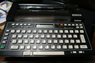 Vintage Brother Ep - 22 Electric Printer Typewriter Portable Japan Shape