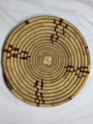 Southwestern Native American Indian Hand Woven Basket 13 " Navaho? Papago?