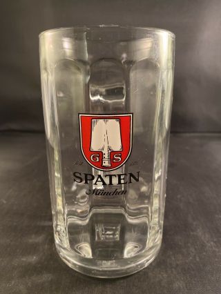 Spaten German Munich Munchen Germany Brewery Bar Beer.  5 Liter Glass