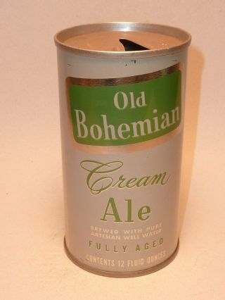 12oz Old Bohemian Cream Ale S.  S.  Pull Tab