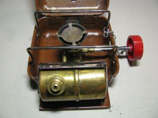 Vintage Shinabro Camping Stove Tin Brass Key Small / Style Optimus Primus
