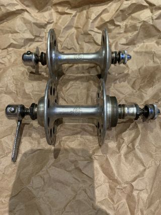 Campagnolo Nuovo Tipo Hub Set High Flange 36h Vintage Road 120mm/100mm