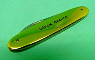 Victorinox Gold Alox 84mm Popular Swiss Army Knife