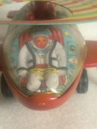 VINTAGE LATE 1960’s WIND - UP SPACE SHIP 2