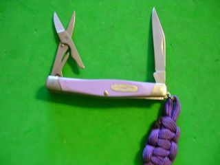 Ntsa Vintage Buck Usa 2 3/4 " Closed " Lancer " 2 Blade Pocket Knife 305 1989