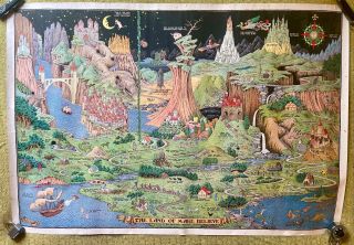 Very Rare - " The Land Of Make Believe " 1930 Poster By Jaro Hess