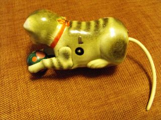 2 - Toys German Kolhertin Wind Up Roll Over Cat And German Friction Duck Photos