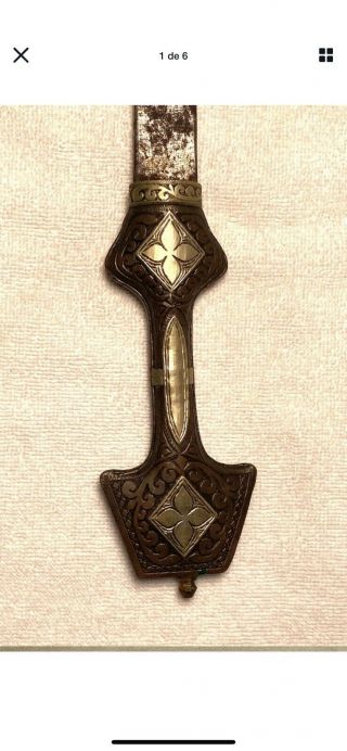 Arab Dagger Antique Knife Dagger
