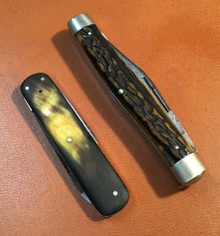 2 Vintage German J.  A.  Henckels Pocket Knives
