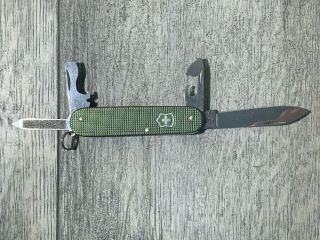 Victorinox 2017 Limited Edition Olive Green Alox Cadet Swiss Army Knife
