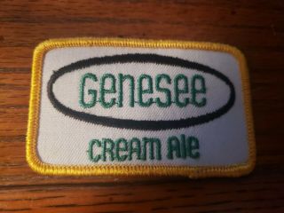 Genesee Cream Ale Patch 2 " X 3 3/4 " Vintage