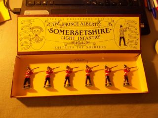 W.  Britain Sp.  Coll Ed The Prince Alberts Somersetshire Light Infantry 8804 Nib