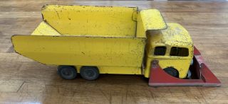 Vintage Roberts Loader Dump Truck Pressed Steel Toy