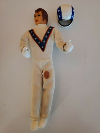 Rare Vintage Evel Knievel Evil Action Figure Stunt Cycle Doll 1970s Toy