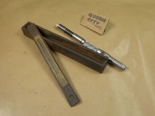 Vintage Lempco Adjustable Reamer W/wooden Case.  850 " 1930s 40s Kingpins