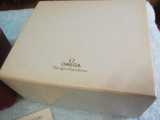 Vintage Omega 3510.  50.  00 & 3513.  50.  00 Speedmaster Watch Display Box (2) 2